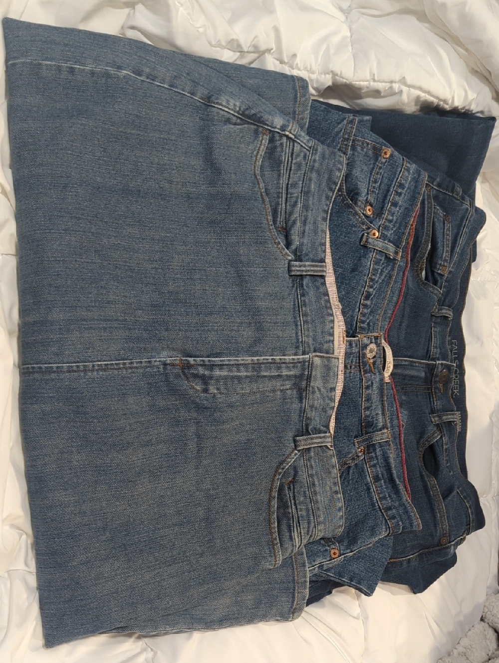 Denim Bundle Of 2 Jeans And 1 Skirt